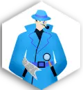 Tehri detective agency icon.